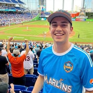 Vintage Miami Marlins Match Up #14 Pepsi Game Day Jersey - Unisex M